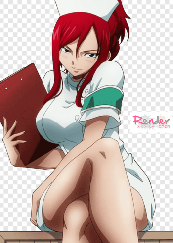 Erza medical cosplay